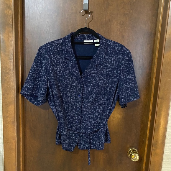 Appleseed's short sleeve blouse with matching pants - Picture 2 of 5